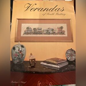 Verandas cross stitch pattern by Barbara & Cheryl Charleston SC